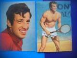 HOPCT LOT NR 1236 JEAN PAUL BELMONDO-ACTORI/ARTISTI-2 CARTI POSTALE-NECIRCULATE, Necirculata, Printata
