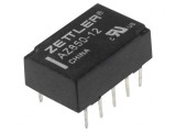 Releu electromagnetic DPDT 12VDC 1A PCB