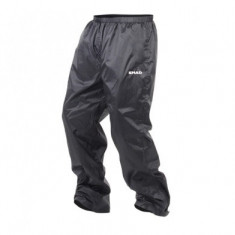 Pantaloni moto ploaie Shad model Rain culoare: negru – marime: M (montare peste echipamentul moto) - 100% impermeabili