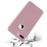Husa Silicon Apple iPhone 8 Rose Gold, Protectie Soc, Praf, Zgarieturi, Flexibila