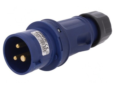Conector Alimentare AC Mufă Tată 16A 380/415V IEC 60309 foto
