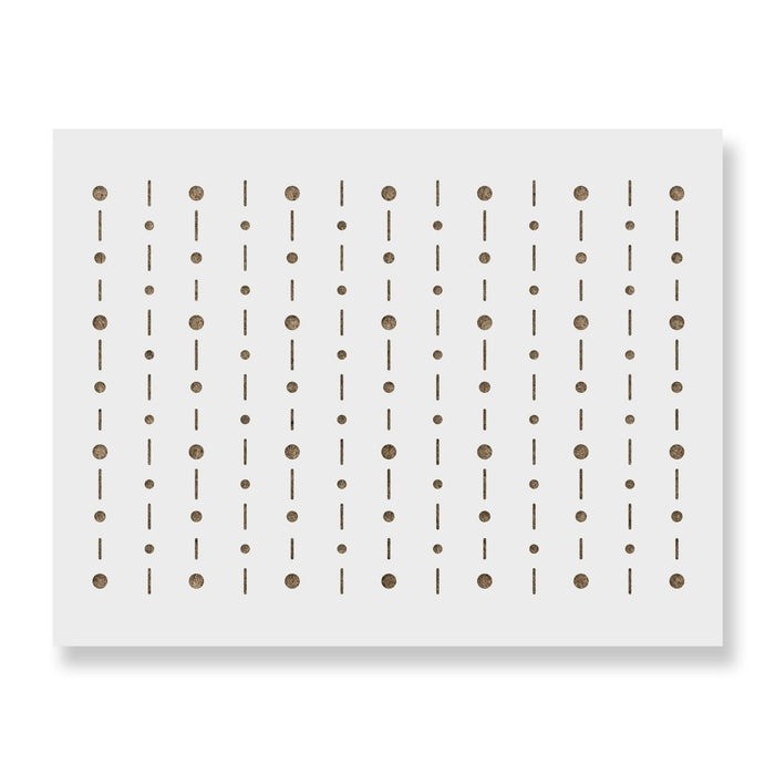 Sablon Perete vopsire, tencuiala 900x600x0.7mm Dots And Dash Refolosibil, model MXSP7089