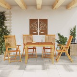 Cumpara ieftin Set mobilier de gradina, 5 piese, lemn masiv de acacia