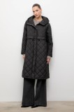 Answear Lab geaca femei, culoarea negru, de tranzitie