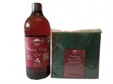 Prep&#039;N&#039;Shine-Pure Tung Oil &amp; Hand Pad&rsquo;s Medium Abrasive verde, 1000 ml