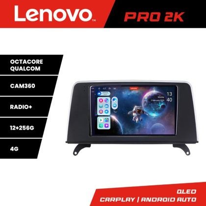 Navigatie BMW X5 X6 2009-2014 CIC 8 core QLED 2K 12+256 360 Android Waze USB Navigatie Internet Youtube Radio Lenovo CarStore Technology