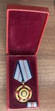 QW16 17 - decoratie - militar - comunism RSR - Ordinul Meritul militar - clasa a III-a