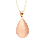 Bola DROP SHAPE clopoțel de maternitate Rose Gold 1 buc