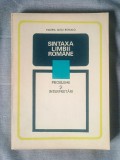 Valeria Guțu Romalo - Sintaxa limbii rom&acirc;ne - probleme și interpretări