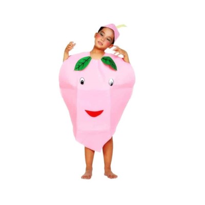 Costum fruct piersica, unisex, 3-8 ani foto