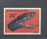 Rwanda 1967 Snakes, MNH AE.125