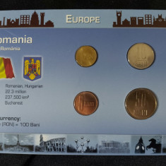 Seria completata monede - Romania , 4 monede