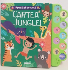 Apasa si asculta povestea - Cartea Junglei PlayLearn Toys foto