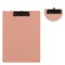 Clipboard Office Style, A4, Culoare Roz, Clips Negru Metalic