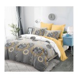 Cumpara ieftin Lenjerie de Pat Bumbac Finet 6 Piese cu Elastic - DNA318