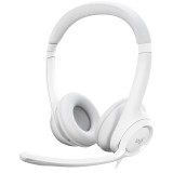 LOGITECH H390 Corded Headset - OFFWHITE - USB &quot;981-001286&quot; (timbru verde 0.8 lei)