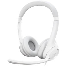 LOGITECH H390 Corded Headset - OFFWHITE - USB &amp;quot;981-001286&amp;quot; (timbru verde 0.8 lei) foto