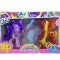 Set ponei luminosi cu accesorii My Little Pony