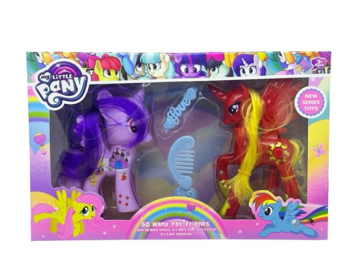 Set ponei luminosi cu accesorii My Little Pony