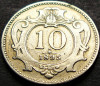 Moneda istorica 10 HELLER - AUSTRO-UNGARIA / AUSTRIA, anul 1895 *cod 418 B, Europa