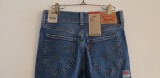 Blugi noi Levi&#039;s retro skinny, albastru, W28-L32