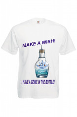 TRICOU PERSONALIZAT &amp;quot;GENIE IN THE BOTTLE&amp;quot; foto