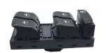 Comutator macara geam Audi A4 B8 2007-2015, A5 B8 2007-2016, Q5 8R 2008-2016, pentru geamuri electrice fata si spate, cu blocare deschidere geamuri,