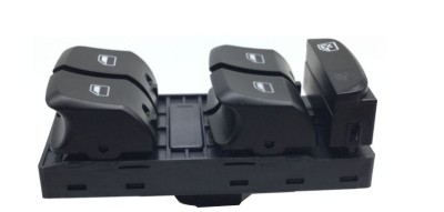 Comutator macara geam Audi A4 B8 2007-2015, A5 B8 2007-2016, Q5 8R 2008-2016, pentru geamuri electrice fata si spate, cu blocare deschidere geamuri, foto