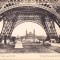 Litografie Le Trocadero vu sous la Tour Eiffel