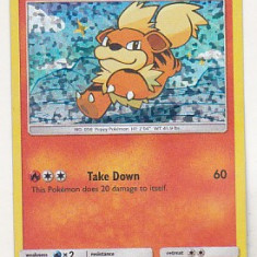 bnk crc Cartonas Pokemon McDonalds 2018 - Growlithe 1/12