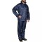 Costum de ploaie, 2 piese, albastru bleumarin, cu glugă, M 130185