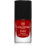 Collistar Puro Long-Lasting Nail Lacquer lac de unghii cu rezistenta indelungata culoare 109 Papavero Ipnotico 10 ml