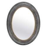Cumpara ieftin Oglinda decor perete Antique Grey 77 cm