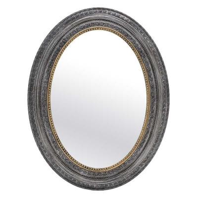 Oglinda decor perete Antique Grey 77 cm foto