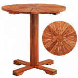 Gossi masa de bistro, 70 x 70 cm, lemn masiv de acacia