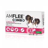 Cumpara ieftin Amflee Combo Dog 67 mg, S (2-10 kg) x 3 pipete, KRKA