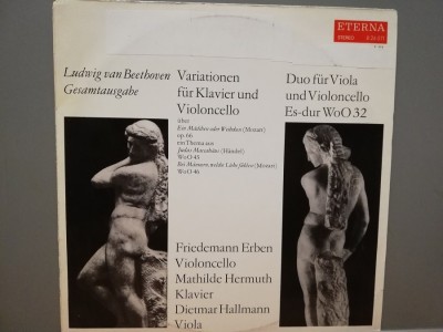 Beethoven &amp;ndash; Variations for Piano &amp;amp; Cello /Duo for....(1970/Eterna/RDG) - VINIL/ foto