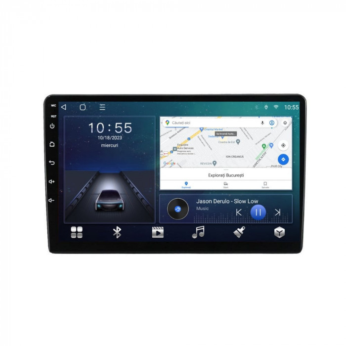 Navigatie dedicata cu Android VW Polo 9N 2001 - 2012, 2GB RAM, Radio GPS Dual