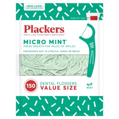 Set Ata Dentara, Plackers, Micro Mint, Tip Scobitoare, Curatare Rapida, Cerata cu Alunecare Usoara, foto