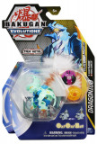 Set 3 jucarii - Bakugan Evolutions S4 - Platinum Powerup - Dragonoid, Nano Sledge si Nano Lancer | Spin Master