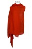 Esarfa Dama Caramiziu 180x95 cm Vascoza Matase Uni Elegantă Accesorii Moda Femei