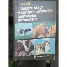 DESPRE VIATA SI COMPORTAMENTUL ANIMALELOR DOMESTICE