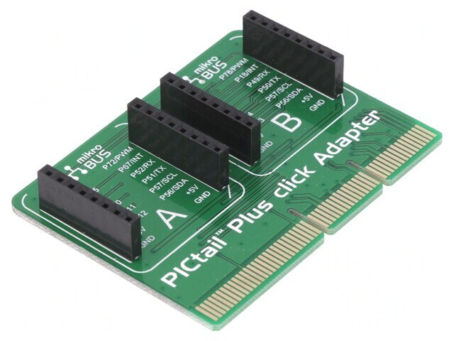 Adaptor MicroBUS x4 MCP3204