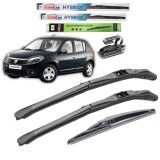 Cumpara ieftin Ștergătoare Dacia Sandero I (2008&ndash;2012) TeamCar&reg; &ndash; Set Complet Hybrid