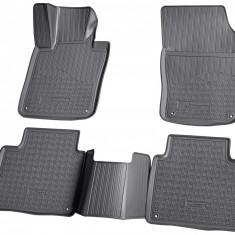 Set de 5 covorase cauciuc 3D stil tavita premium pentru Volvo S90, V90 II,2 din 2016