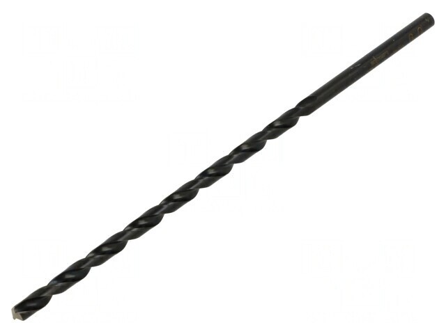 Burghiu Metal 6mm 205mm Oțel Rapid HSS Blister