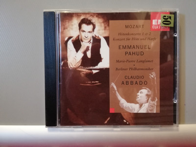 Mozart - Flute Concertos no 1 &amp;amp; 2 (1997/EMI/Germany) - CD ORIGINAL/ca Nou foto