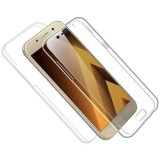 Husa Samsung Galaxy A5 2017 Transparenta 360 GloMax TPU Full Body Protectie Completa