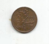 No(4) moneda- TURCIA- 5 KURUS 1972, Europa