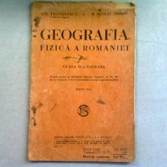 GEOGRAFIA FIZICA A ROMANIEI - GH. TEODORESCU (CLASA A VI-A PRIMARA)